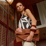 ARIA SHOULDER BAG - CARAMEL