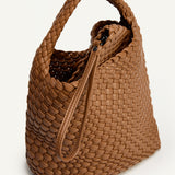 ANGIE HANDLE BAG - CARAMEL