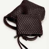 ANGIE HANDLE BAG – SANGRIA