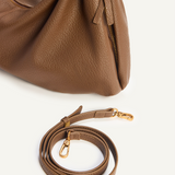 JANELLE SHOULDER BAG - WALNUT
