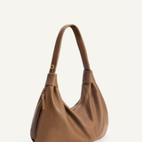 JANELLE SHOULDER BAG - WALNUT