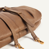 JANELLE SHOULDER BAG - WALNUT