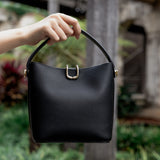 IVY HANDLE BAG - BLACK