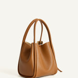 NAOMI HANDLE BAG - CARAMEL