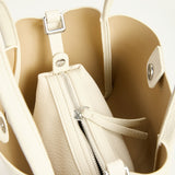 NAOMI HANDLE BAG - IVORY