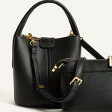 SABRINA HANDLE BAG - BLACK