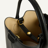 SABRINA HANDLE BAG - BLACK