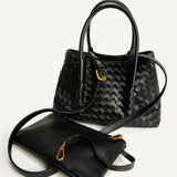 OLIVIA HANDLE BAG - BLACK