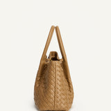 OLIVIA HANDLE BAG - MOCHA