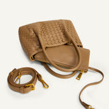 OLIVIA HANDLE BAG - MOCHA
