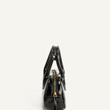 ZOE HANDLE BAG – BLACK