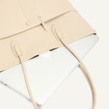 MONICA SHOULDER BAG – ALMOND