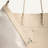MONICA SHOULDER BAG – ALMOND