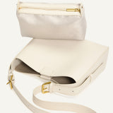 CLAIRE CROSSBODY BAG – WHITE