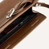 SOFIA SHOULDER BAG – CHOCOLATE