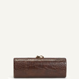 KIM CLUTCH – ESPRESSO