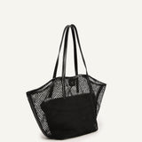 LEAH SHOULDER BAG – BLACK