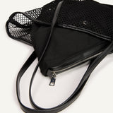 LEAH SHOULDER BAG – BLACK