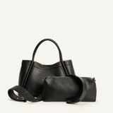 ARIANA HANDLE BAG – BLACK