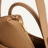 ARIANA HANDLE BAG – MOCHA MOUSSE