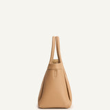 ARIANA HANDLE BAG – MOCHA MOUSSE