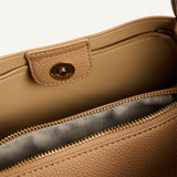 ARIANA HANDLE BAG – MOCHA MOUSSE