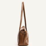 MILA SHOULDER BAG – CHOCOLATE