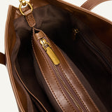 MILA SHOULDER BAG – CHOCOLATE