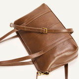 MILA SHOULDER BAG – CHOCOLATE