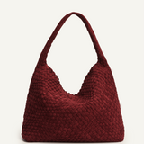 AUDREY SHOULDER BAG - MERLOT
