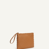 RUBY WRISTLET POUCH - CARAMEL
