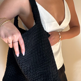 AUDREY SHOULDER BAG - BLACK
